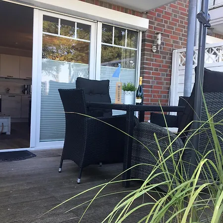 아파트 Strandvilla Erste Reihe Duenenblick Whg 04 *